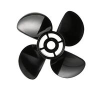Quicksilver Nemesis 4-Blade Aluminum Propeller, 14" dia x 21" Pitch, Right Hand