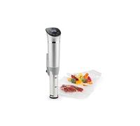 Klarstein Quickstick Flex Cuiseur sous-vide vapeur - Thermoplongeur 1300W - argent argent G