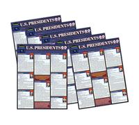 QuickStudy Guide d'étude laminé, présidents américains