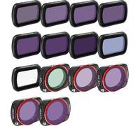 Quickswap Nd, Nd/Pl, Cpl, Snow Mist 1/4, Filtres De Pollution Lumineuse, Lot De 14 Méga Kit Pour Osmo Pocket 3 : Installation Sans Effort, Liberté Créative, Compatibilité Cardan[Z2057]