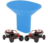 QUICKWOLF Maverick X3 Entonnoir de vidange d'huile compatible avec Can Am Maverick X3 Defender en silicone souple pour la plupart des VUTT, VTT, moto, voiture (bleu)