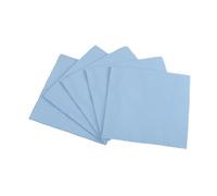 Quicky Lot 33 x 33 cm avec 1/4 volets (4 paquets de 250) Bleu clair