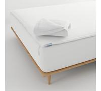 QuickZip Drap-Housse - Comprend 1 Drap-Housse et 2 draps à Fermeture éclair - Facile à Changer, Plier et Laver - Drap-Housse en Satin Doux de Coton 400 Fils au Pouce carré - Poches Profondes de 40,6