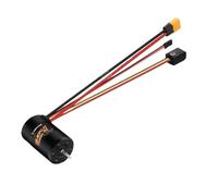 QuicRun Fusion SE 40A 1800KV 1200KV moteur combiné ESC pour 1 10 1 8 RC modèle de voiture accessoires sur chenilles compatibles avec les pièces de moto automobile(1800KV)