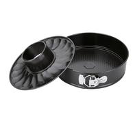 Quid 7559032 - Moule démontable 2 Bases 26 x 8 cm Noir