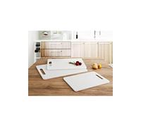 Quid 7691001 - table coupe 30,5 x 21 x 1.0 cm renova quid, blanc, 31 x 21 x 1 cm