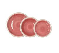 Quid Calypso Vaisselle en céramique Passe au micro-ondes Conservez les assiettes dans un endroit sec et ventilé empilable