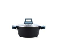 Quid Confort Casserole en aluminium moulé 20 cm - 2,2 l Aluminium Convient pour vitrocéramique Convient à l'induction 2 couches antiadhésives