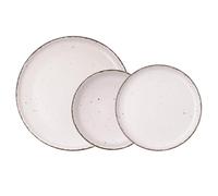 Quid Duna Service de table en céramique 12 pièces 4 personnes Beige