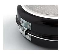 Quid Gastro -Ndash; Poãle Double, 20 Cm, Aluminium Imprimã©, Couleur Noir - 7554039