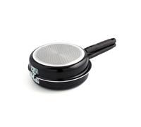 Quid Gastro. Poêle double spéciale pour omelette espagnole 28 cm Noir