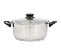 Quid Habitat Casserole en acier inoxydable compatible vitrocéramique Convient à l'induction 100% hygiénique