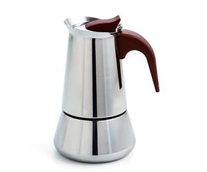 Quid Milan Cafetière en acier inoxydable 6 tasses