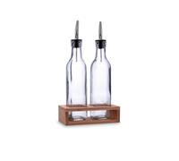 Quid Naturalia Set huilier et vinaigrier en verre transparent 260 ml