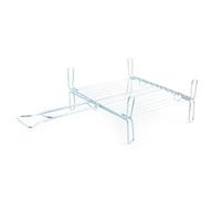 Quid Prepara BBQ Double grille en zinc Gris 30 x 35 cm