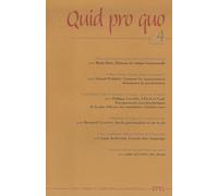 Quid Pro Quo N° 4, Février 2009