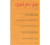 Quid pro quo tome 2 Tome 2 - Guy Casadamont - Epel Eds - broché - Revue