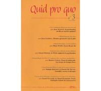 Quid pro quo tome 3 - Guy Casadamont - Epel Eds - broché - Revue