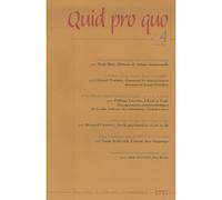 Quid pro quo tome 4 Tome 4 - Guy Casadamont - Epel Eds - broché - Revue