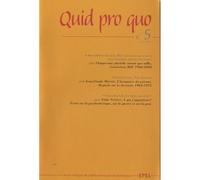 Quid pro quo tome 5 - Guy Casadamont - Epel Eds - broché - Revue