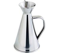Quid Renova 75Cl INOX Huilier anti-gouttes, 4,39 litres, acier inoxydable, Transparent