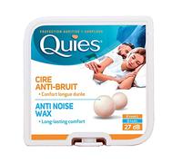 QUIES - 1432-566 - Silicone protection auditive bouchons d'oreilles - boite de 1 paire
