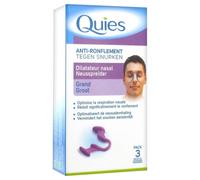 Quies Dilatateur nasal anti-ronflement Grand modèle