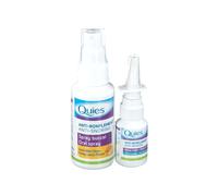 Quies Spray anti-ronflement buccal 70 ml + nasal 15 ml Bipack
