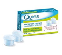 Quies - Bouchons d'Oreille en Silicone Anti-Bruit - 3 Paires