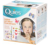 Quies Casque anti-bruit pour enfants Vert Bouchons D'Oreille 1 pc(s)