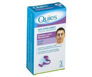 Quies® Dilatateur Nasal Anti-ronflement Grand Bande(S) De Test 1 pc(s)