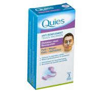 Quies – Dilatateur nasal anti-ronflement – taille petit/moyen – pack 3 mois