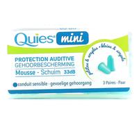 Quies Mini Protection Auditive Mousse 3 Paires