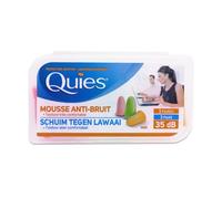 Quies Bouchons d'oreille mousse Confort Fluo – 3 paires