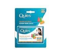 QUIES - Protection Auditive Confort Haute Atténuation 35 dB, Mousse FL'ouorescente Douce (8 paires) - Le lot de 3