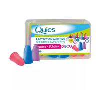 Quies Protection auditive mousse Disco – boîte de 3 paires