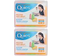 Quies Protection auditive Mousse confort Bouchons D'Oreille 2x6 pc(s)
