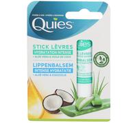 Quies Stick lèvres Hydratation intense – Aloe Vera et huile de coco – 4,5 g