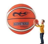 Quiet Basketball - Basketball Durable Pu Soft Bounce, Ballon d'entraînement à Réduction du Bruit, Ballon de Sport Silencieux pour Usage Intérieur, Balles de Basket avec Poignée Confortable |