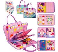 Quiet Book Montessori Baby Toy Busy Board Activity Book for Kids 1 2 3 Years Kindergarten.[F52]