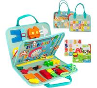Quiet Book Montessori Baby Toy Busy Board Activity Book for Kids 1 2 3 Years Kindergarten.[F53]