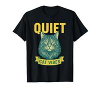 Quiet Cat Vibes - Look Minimal pour des âmes calmes et élégantes T-Shirt