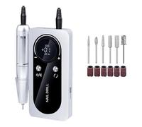 Quiet Electric Nails Grinder Low Noise Design for Smooth Quiet Manicure At Home or Travel Nails Grinder