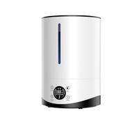 Quiet Humidificateur d'aromathérapie de grande capacité : grande brume ultra silencieuse for dispositif transfrontalier de chambres à coucher de 10 à 20 ㎡(White)