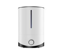 Quiet Humidificateur d'aromathérapie de grande capacité : grande brume ultra silencieuse for dispositif transfrontalier de chambres à coucher de 10 à 20 ㎡(Ivory White)