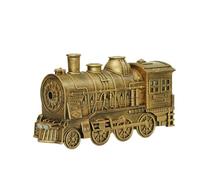 Quiet Humidificateur en forme de train : brume annulaire + aromathérapie, silencieux(Ancient gold)