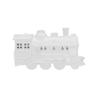 Quiet Humidificateur en forme de train : brume annulaire + aromathérapie, silencieux(White)