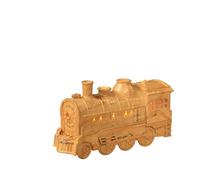 Quiet Humidificateur en forme de train : brume annulaire + aromathérapie, silencieux(Wood color)