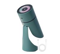 Quiet Humidifiers, Small Air Diffuser, 2.83x2.83x7.09 Inches Adjustable Mist Rechargeable Machine, Air Essential for Desk Plants, Home Pet, Baby, Dorm, Travel Apartment, Cubicle, Spa Room