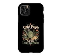 Quiet People Grow Loud Gardens Arrosoir Graphique Vintage Coque pour iPhone 11 Pro